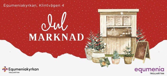 Julmarknad Equmeniakyrkan Trollhättan