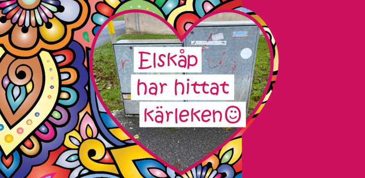 Konst på elskåp - Falköping