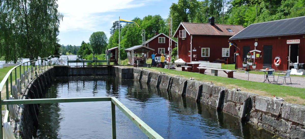 Gustavsfors lock, Dalsland Canal