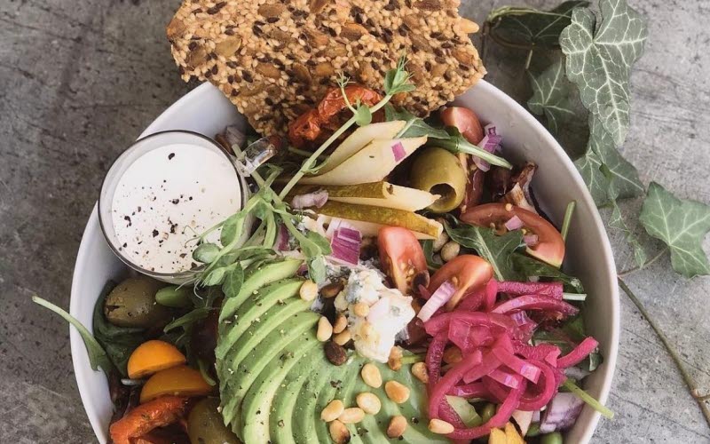 Sjögrens i backen sallad