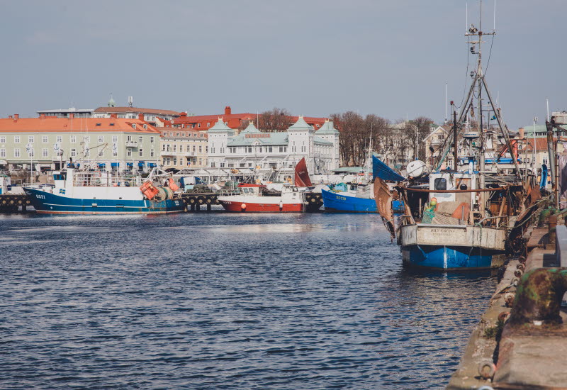 Fiskebåtar i Strömstadshamn
