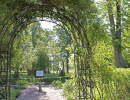 Botan herb garden in Skara. 