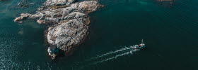 Boat trip in the archipelago