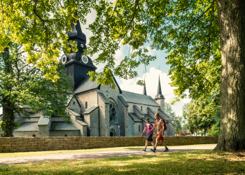 Besökare på Kata Gård