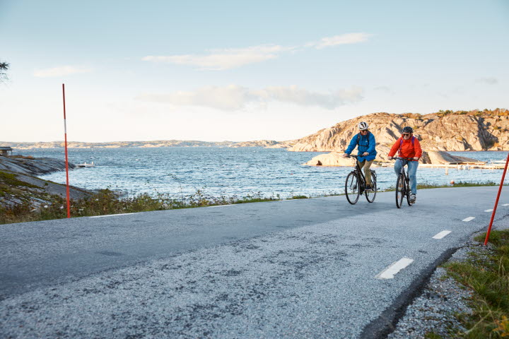 Norra Tjörn på cykel 