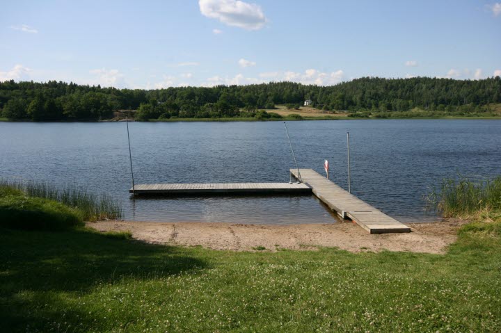 Rådansjön, badplats
