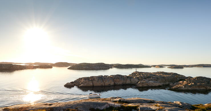 Summer in the archipelago of Bohuslän