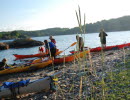 Photo of kayaking in the summer.