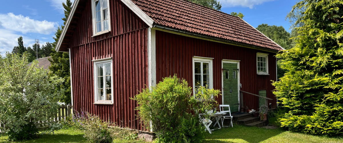 Bild på Röda stugan