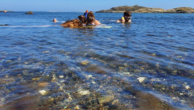 Snorkelled på Sydkoster