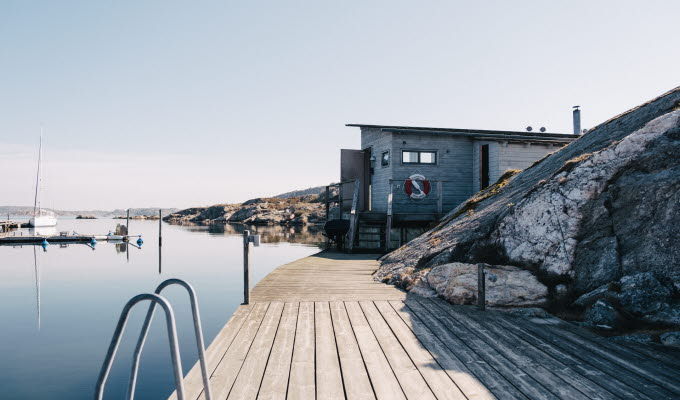 Sauna at Björholmens Marina