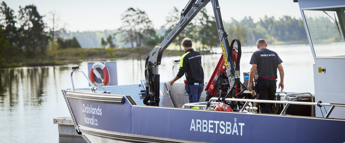 Teknik och service på Dalslands Kanal AB