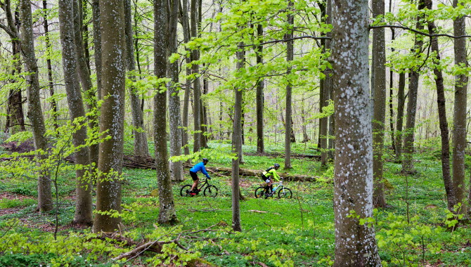 Cyklister i Valle