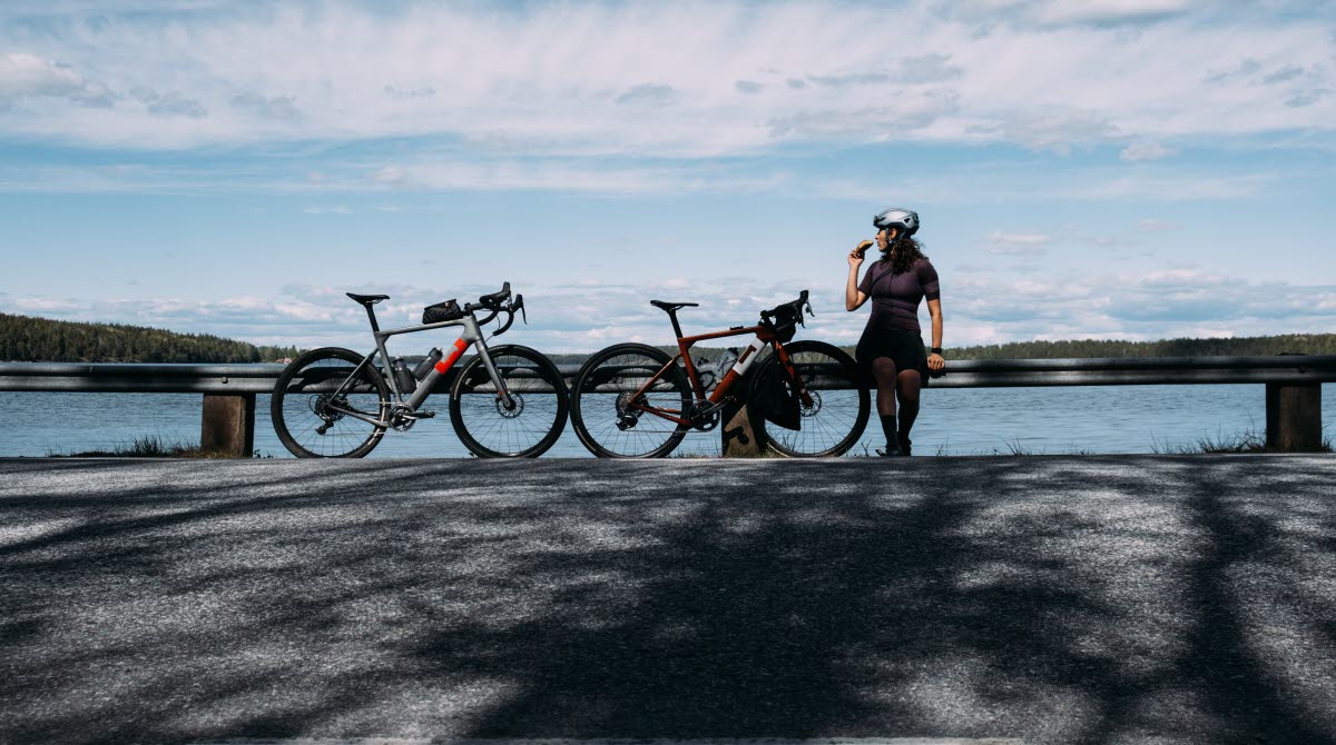 Cykla på grusvägar i Dalsland