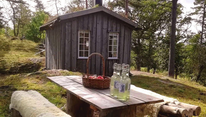 Eremitstugan på Swedish Country Living.