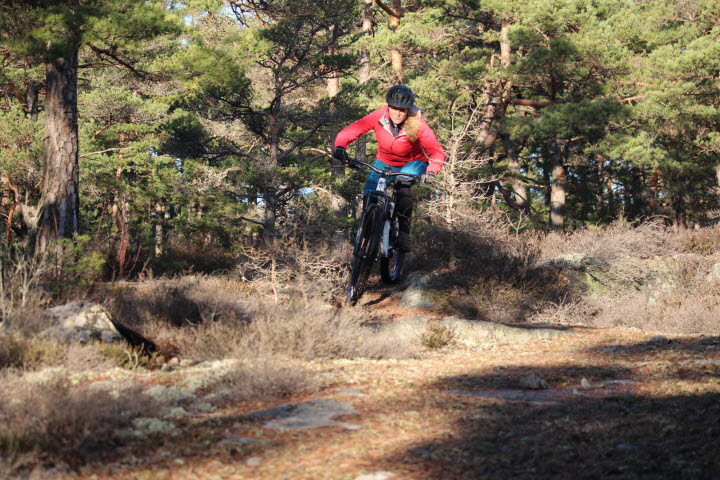 Mountainbike i Blidsberg
