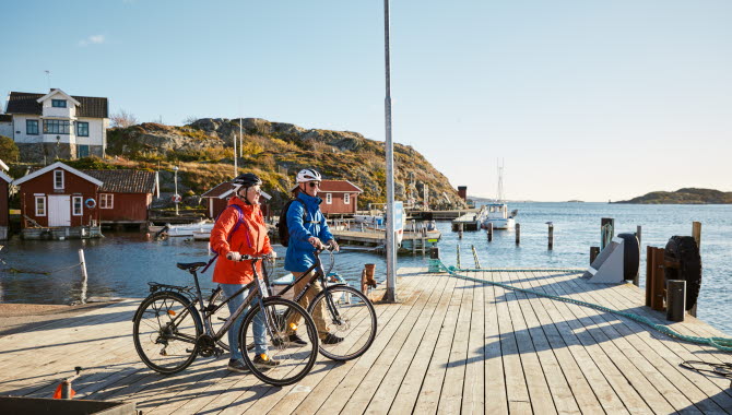 Cykla på Tjörn