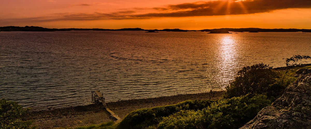 Fin naturbild på Ellös