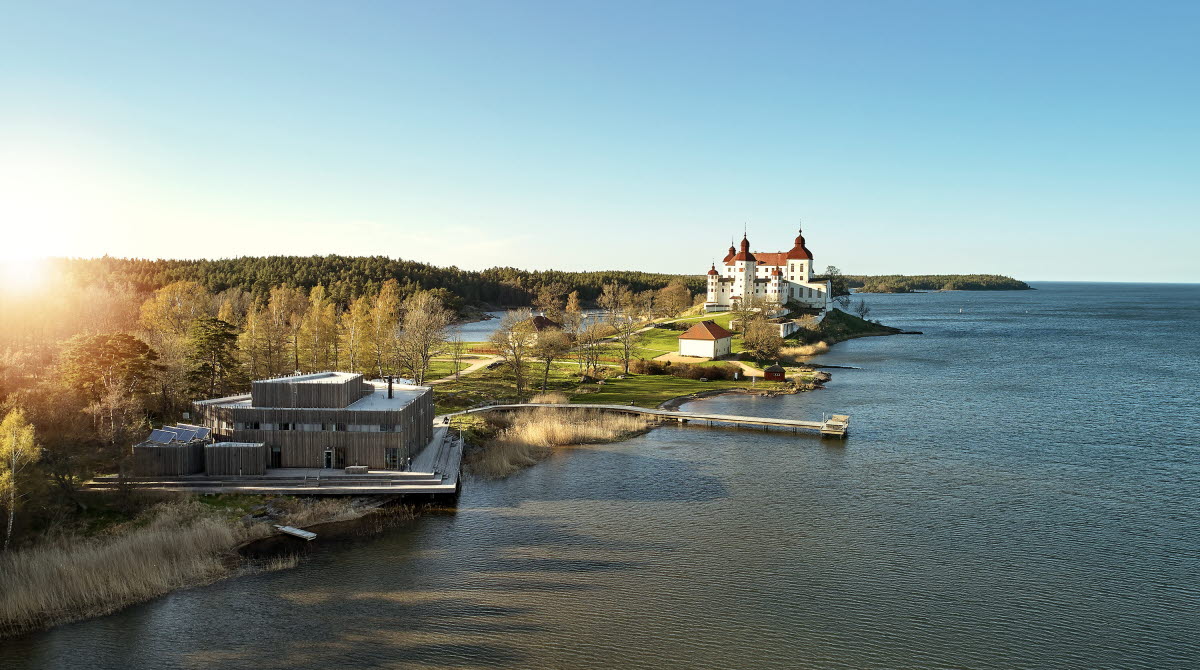 The castle Läckö Slott 