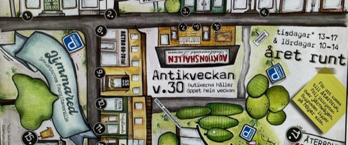 Antikveckan i Limmared-ett Mekka för sakletare