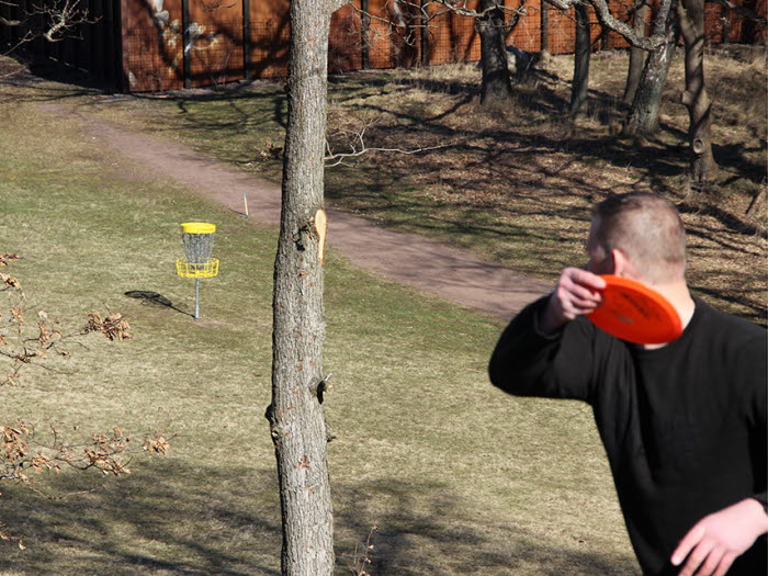 Discgolf Åbybergsparken
