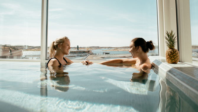 Spa at TanumStrand. 