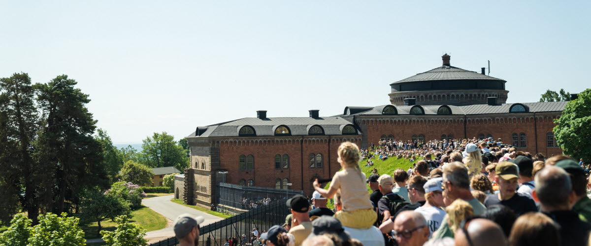 Nationaldagsfirande Karlsborgs Fästning