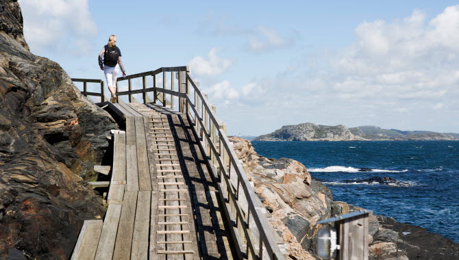Gångväg på Dyrön