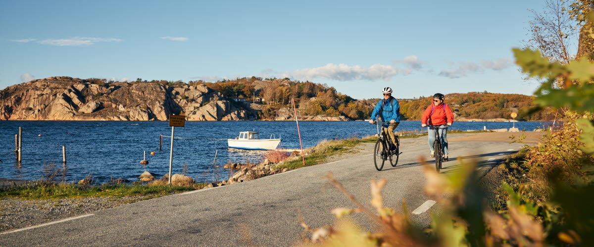 Cykla på Tjörn