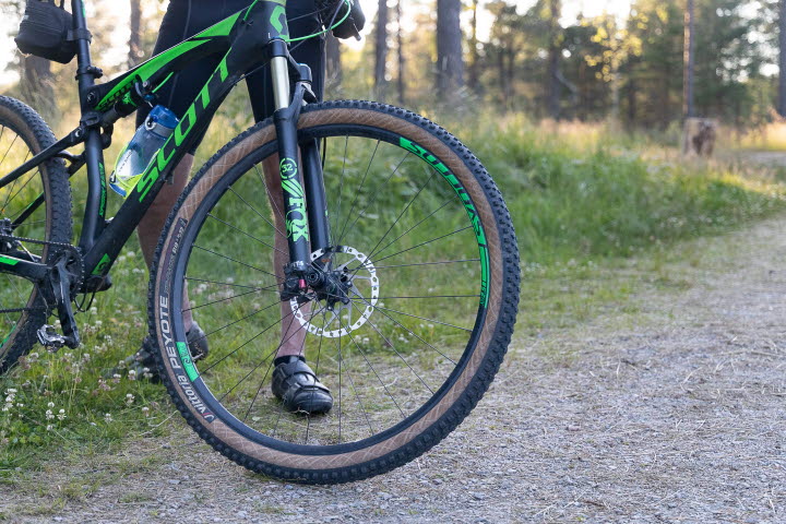 Mountainbikeled Stora Bää vid Bjursjön