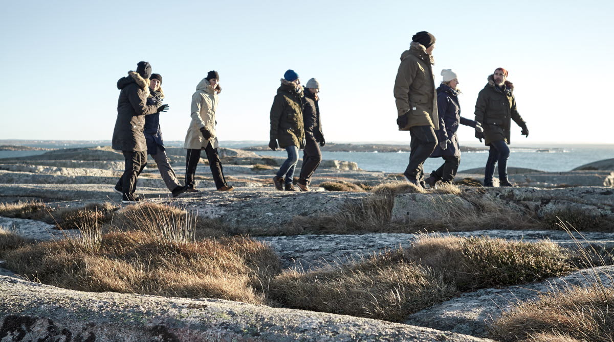 Walk at Hållö Island