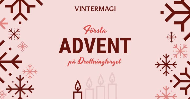 Vintermagi: Första advent på Drottningtorget