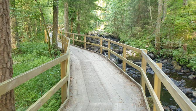 Kransmossen friluftsområde, Borås