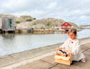 Child at the nordic watercolour museum 