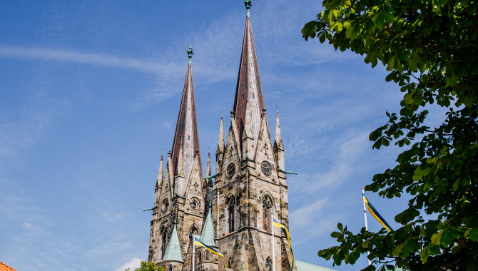 Tornen på Skara domkyrka