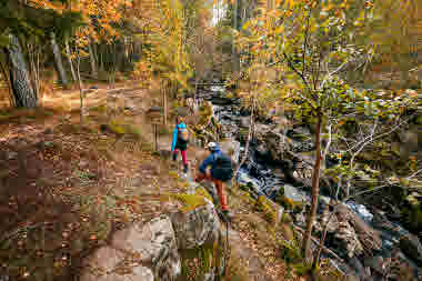 Jättadalen, Vallebygden