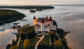 Läckö Castle and the trail Biosfärleden