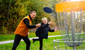 Frisbeegolf i området runt Lundsbrunn Resort & Spa