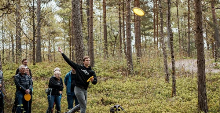 Discgolf Överlida