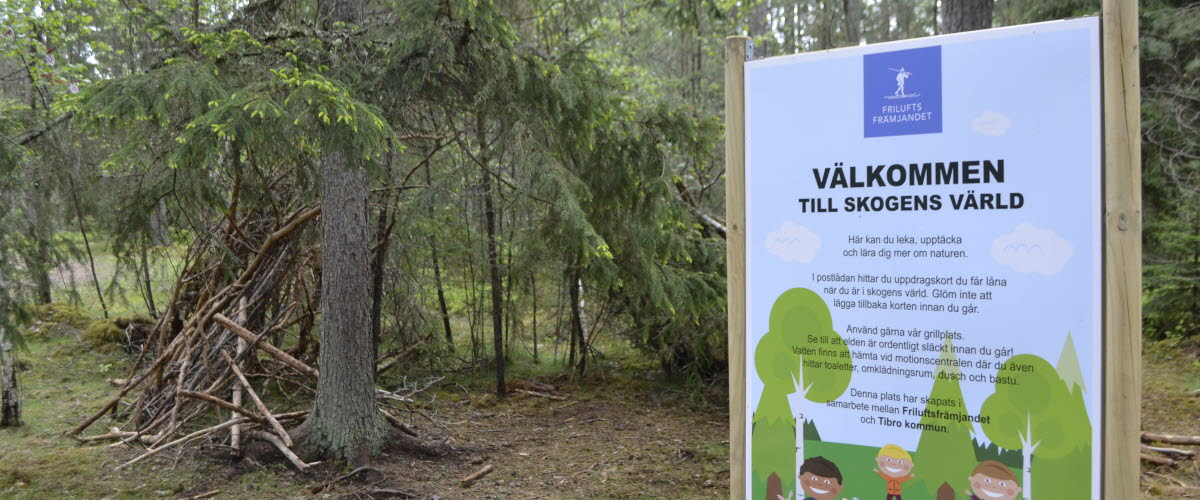 Skogens värld i Rankås i Tibro