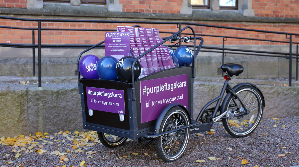 Cykel purple flag