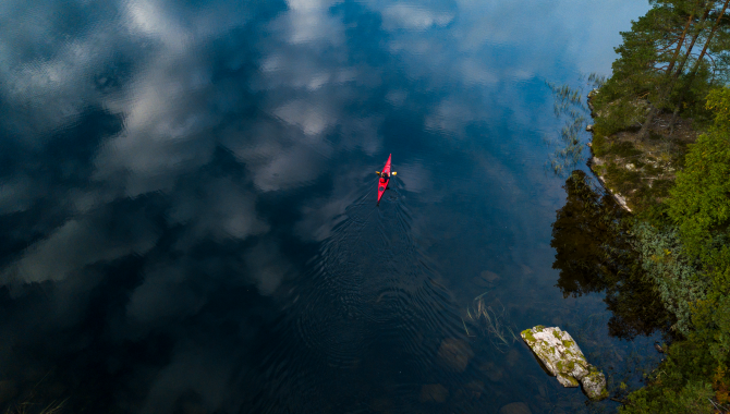 Kajak in Dalsland