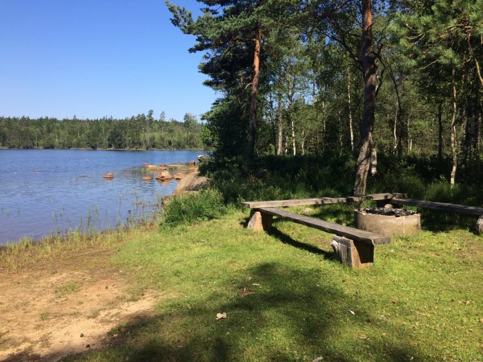 Korrasjöns badplats