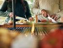 Outdoor cooking at Kroppefjäll B&B