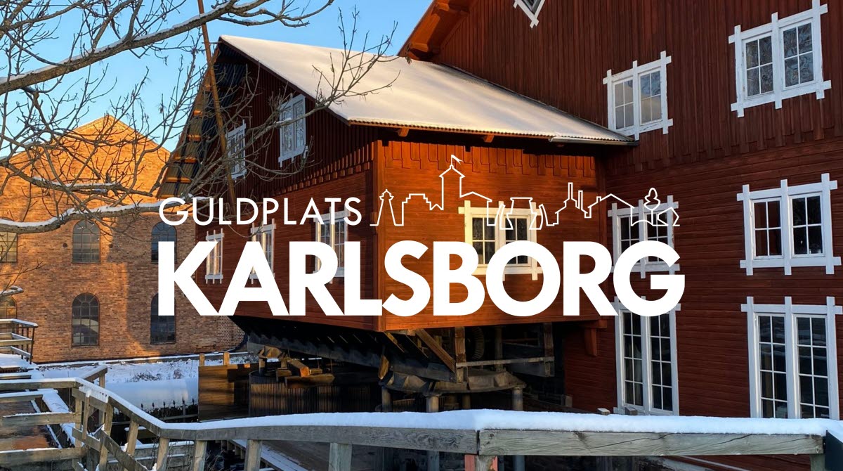 Guldplats Karlsborg Vinter