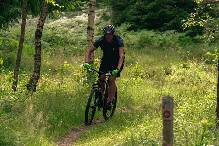 Mountainbikeled Mossen vid Bjursjön