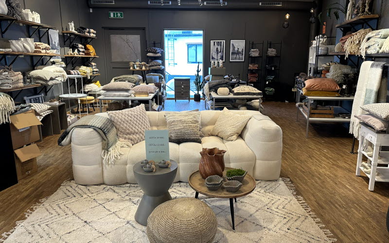 Bild i butik, heminredning