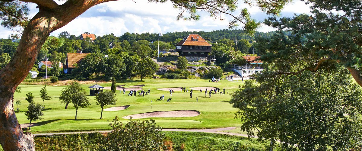 The beautiful golf courses at Göteborgs Golf Klubb.