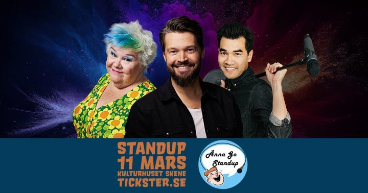 Niklas Andersson och Ann Westin - Standup Kulturhuset Skene
