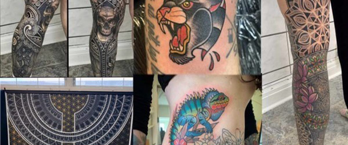 Bild på tatueringar av Patrik Hult